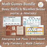 Math Games for Number Sense - Basic Skills & Graphing No P