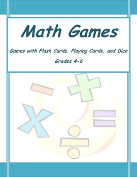 Preview of Math Games with Cards and Dice
