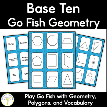 Preview of Math Geometry Go Fish Game