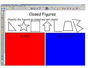 Preview of Math Geometry and angles Smart Board lessons