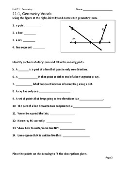 Math, Grade 4, Unit 11: Geometry by Marilyn's Math Market | TpT