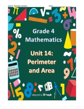 Math, Grade 4, Unit 14: Perimeter and Area by Marilyn's Math Market