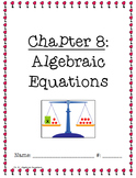 Math Grade 6 Ch. 8 - Algebraic Equations