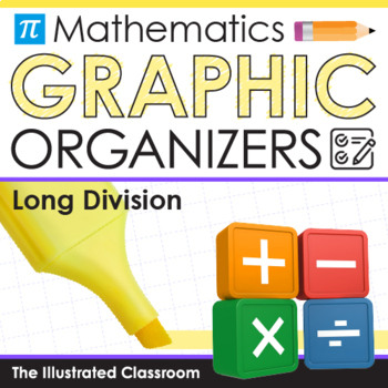 Preview of Math Graphic Organizers - Long Division