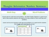 TINS: Math Graphic Organizer Multi-Step Word Problem