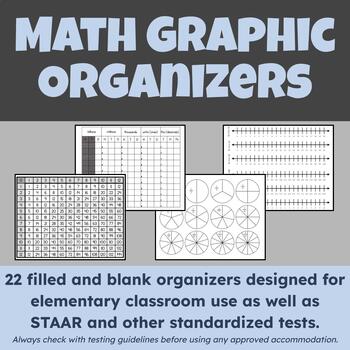 Preview of Elementary Math Graphic Organizers