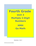 Go Math  Chapter 3 Multiply 2-Digit Numbers