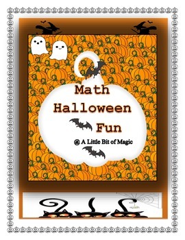 Preview of Math Halloween Fun