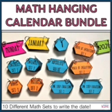 Math Hanging Calendars for Middle School