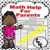 Math Help for Parents at Home