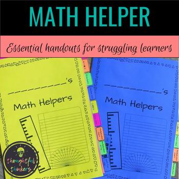 Preview of Math Helper for Grades 2-8