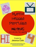 Math Hidden Pictures - Multiples
