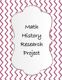 Math History Research Project