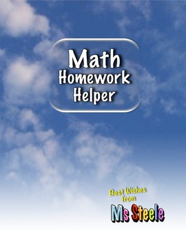 Preview of Math Homework Helper