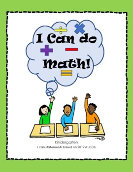 Preview of Kindergarten Learning Targets: I Can Statements