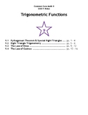 Math II - Unit 9 (Trigonometric Functions) Notes