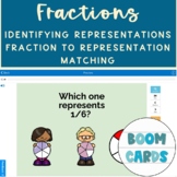 Math Identifying Representations of Fractions Fraction to 
