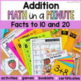 Math Fact Fluency - Addition Facts to 20 - Math Practice &