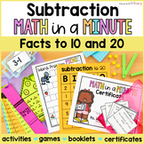 Math Fact Fluency - Subtraction Facts to 20 - Math Practic