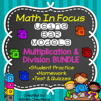 Preview of Math In Focus: Bar Models with Multiplication & Division BUNDLE