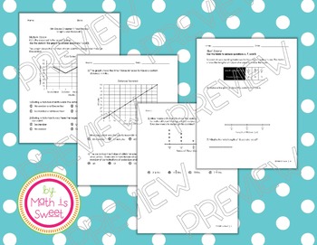 Preview of Math In Focus - Grade 5 -Chapter 11 (Graphs/Probability) Review/Study Guide/Test
