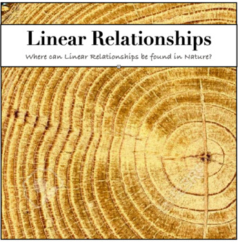 Preview of Math In Nature - Linear Relationships