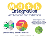 Math Integration Lessons for Visual Art- Second Grade