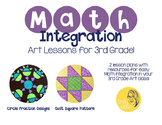 Math Integration Lessons for Visual Art- Third Grade