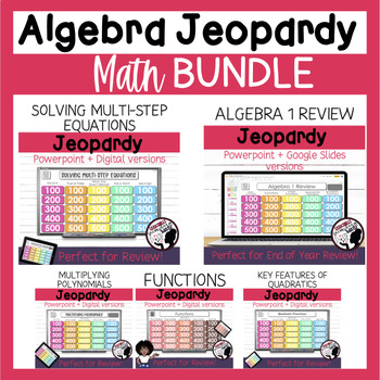 Preview of Math Interactive Games BUNDLE | PLUS Digital Versions