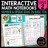 Math Interactive Notebook 2nd Grade Number & Operations in
