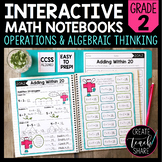 Math Interactive Notebook 2nd Grade Operations & Algebraic