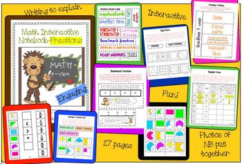 Preview of Math Interactive Notebook Bundle