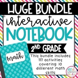 Math Interactive Notebook Bundle for 2nd Grade