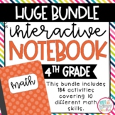 Math Interactive Notebook Bundle for 4th Grade