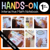 Math Interactive Notebook First Grade with Scaffolded Note