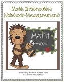 Math Interactive Notebook-Measurement