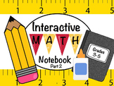 Math Interactive Notebook Part 2 Grades 3-5