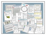 Math Interactive Notebook Printables  -BUNDLE Grades 2-5