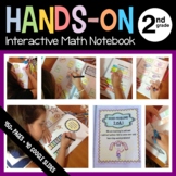 Math Interactive Notebook Second Grade with Scaffolded Not