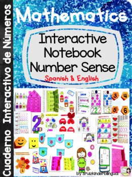 Preview of Math Interactive Notebook *Spanish & English*