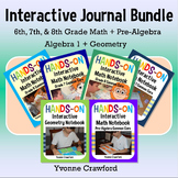 Math Interactive Notebook | Upper Grade Bundle | Math Skil