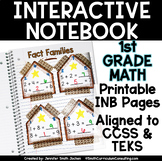 Math Interactive Notebook for 1st Grade Math - First Grade