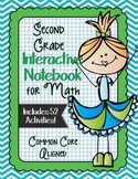 Math Interactive Notebook for 2nd Grade Math Second Grade 