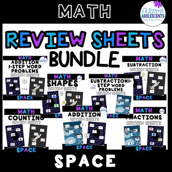 space math sheets