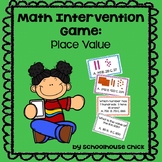 Math Intervention Game -- Place Value (Hundreds, Tens and Ones)