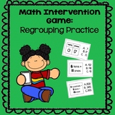 Math Intervention Game--Regrouping Practice