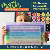 Math Intervention Kit: Number Sense Activities for K-2, Di