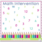Math Intervention Planning Pages