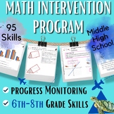 Math Intervention for Middle & High School, SPED, MTSS, pr
