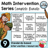 Math Intervention Series 3rd Grade Complete Bundle